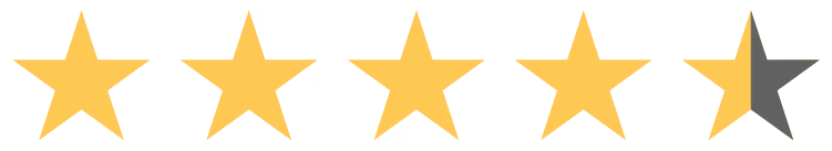4.7 de 5 estrellas