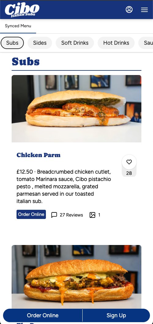 Big Subs, Bigger Visibility: How Cibo Italian Subs Grew Online While Staying Focused on the Food