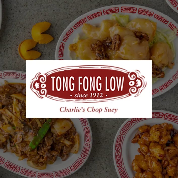 Tong Fong Low restaurant branding and dishes