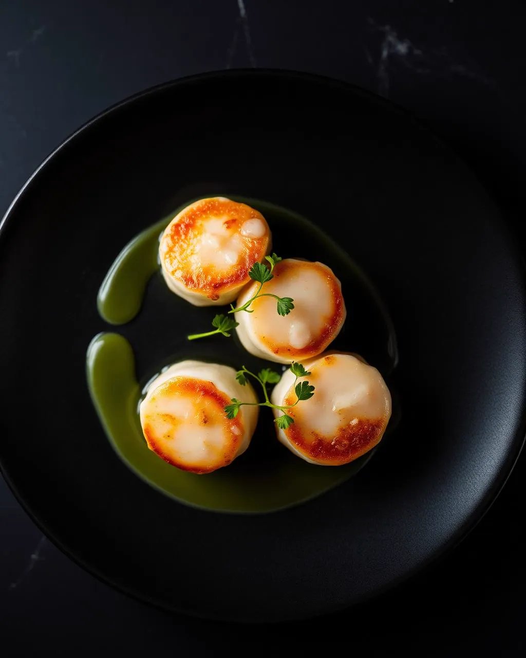 Pan-Seared Scallops