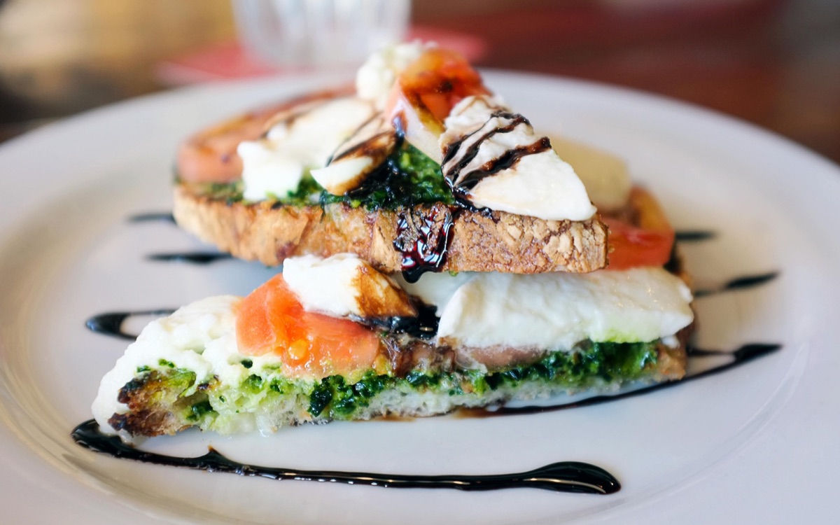 Goat Cheese Bruschetta at Lift Bistro